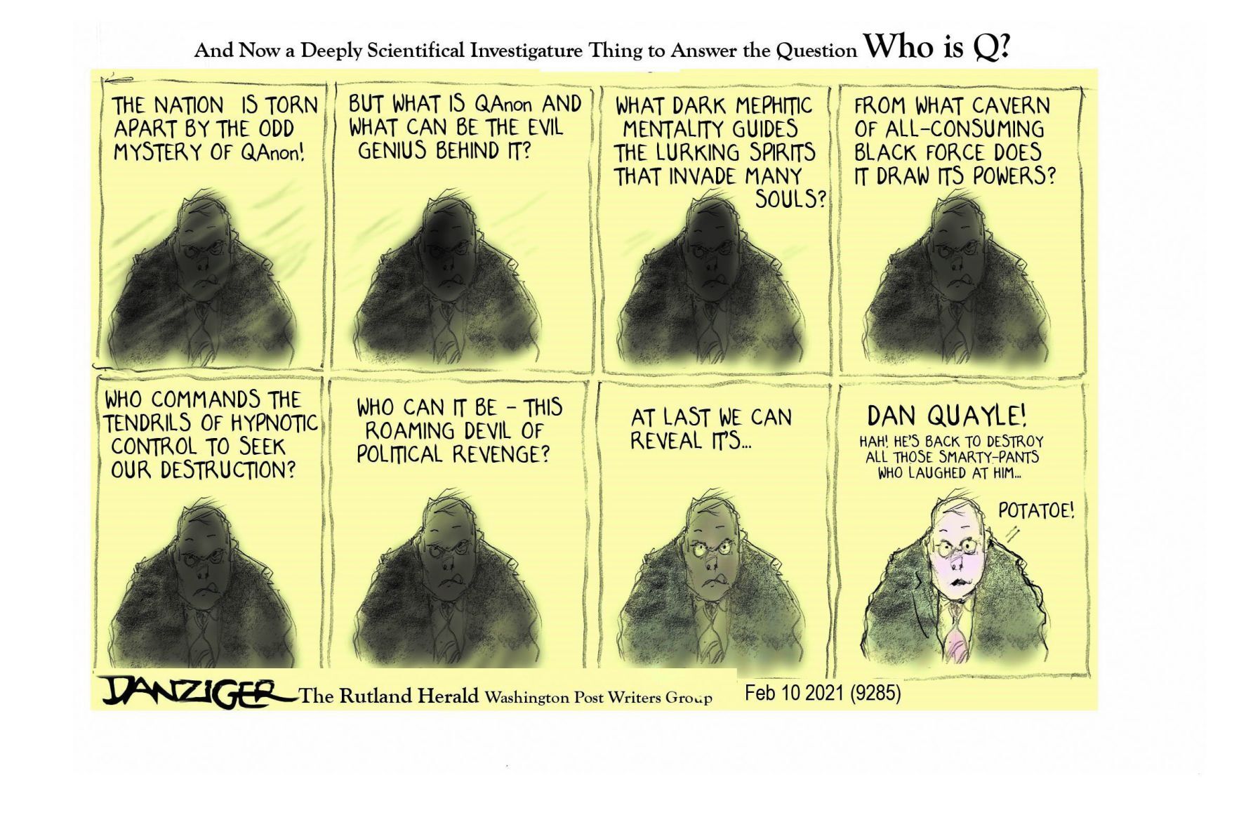 Jeff Danziger cartoon